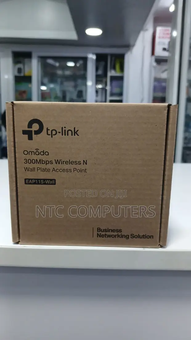 TP-Link EAP115-Wall 300Mbps Wireless N Wall-Plate Access Point - 1
