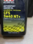 Millers Oils CFS 5w40 NT+ Competition Engine Oil 1L - 2