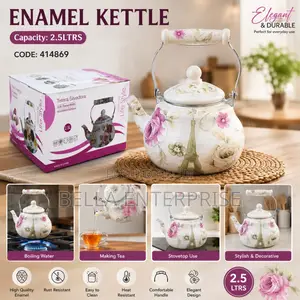 Enamel Kettle - 2.5L