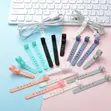 10PCS Reusable Silicone Cable Ties - Rangi Mbalimbali - 1
