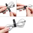 10PCS Reusable Silicone Cable Ties - Rangi Mbalimbali - 2