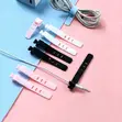 10PCS Reusable Silicone Cable Ties - Rangi Mbalimbali - 3