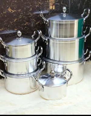 Tornado 14-Piece Heavy Duty Aluminium Cookware Set