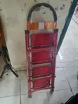 Velton Red 4-Step Aluminium Step Ladder - 2