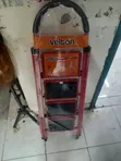 Velton Red 4-Step Aluminium Step Ladder - 3