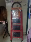 Velton Red 4-Step Aluminium Step Ladder - 4