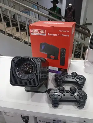Hy320 Projector with Built-in Gaming Console