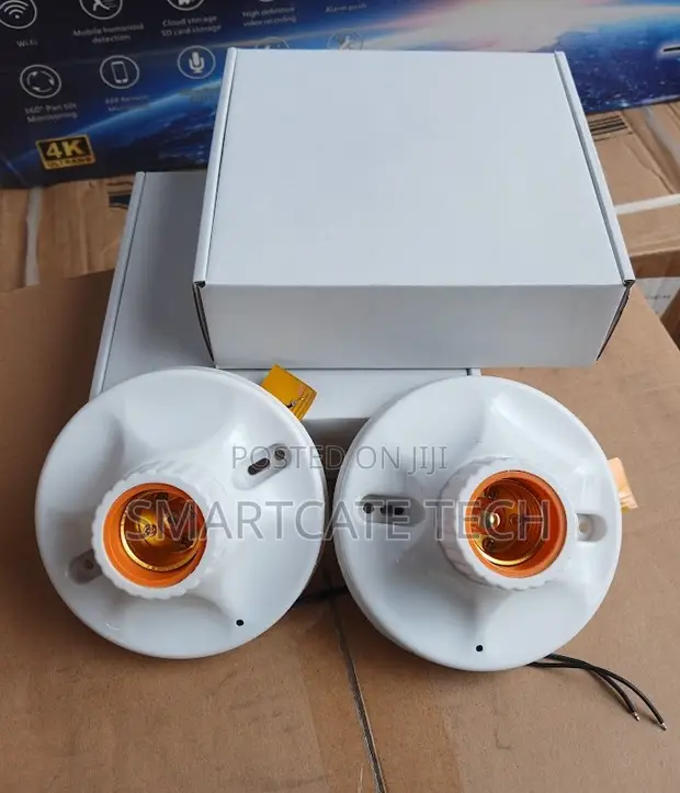 Kamera ya Balbu ya HD WiFi yenye Utambuzi wa Mwendo na Usiku - 1