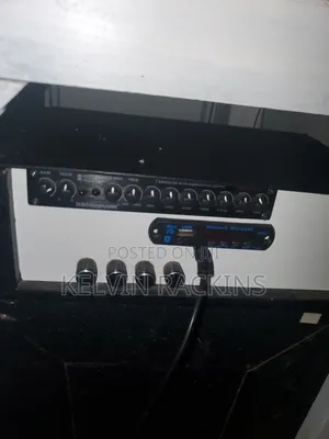 Super Sound Bass Speaker Cabinet, Mid, Amplifier with Equalizer