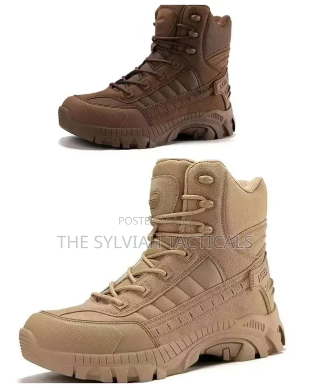 Aaronfaiy Original Hiking Waterproof Tactical Boots - 1