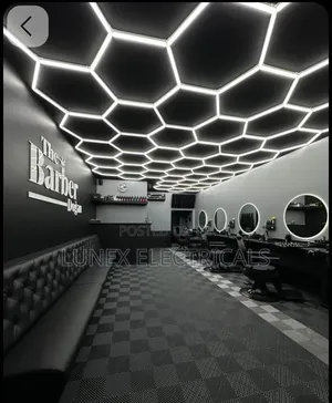 Hexagon Light for Shops, Salons, Carwash
