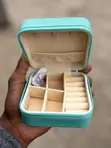 Turquoise Jewelry Organizer Box - 1