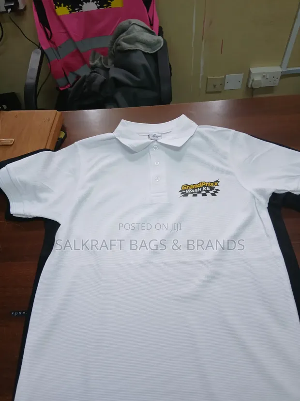Custom Printed Polo Shirts - Your Logo Here - 1