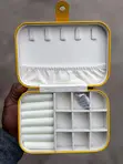 Yellow Travel Jewelry Box - 1