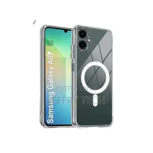 Samsung Galaxy A07 Shockproof MagSafe Transparent Back Case