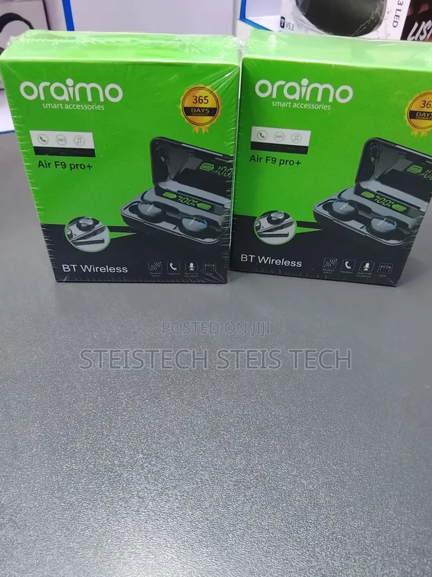 Oraimo Air F9 Pro+ BT Wireless Earbuds - 1