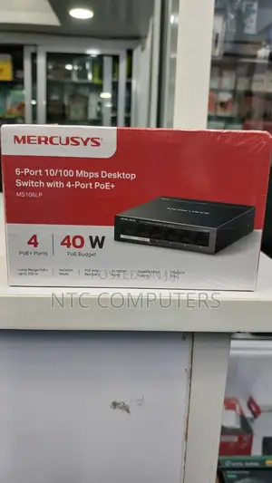 Mercusys MS106LP 6-Port PoE+ Switch