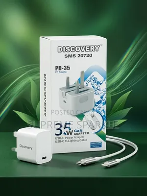 PD 35W Fast Charger - Discovery Type-C to Lightning
