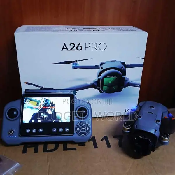 A26 GPS Drone na Kamera ya 4K UHD & Kidhibiti chenye Skrini ya 4.5" - 1