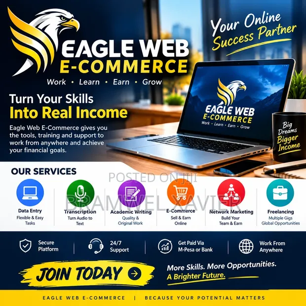 Eagle Web E-Commerce: Online Freelancing Opportunities - 1