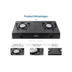 Ailyons GS017-1 Cooker ya Gesi ya Vichemsho Viwili