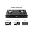 Ailyons GS017-1 Cooker ya Gesi ya Vichemsho Viwili - 2