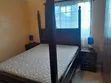 Mahogany Bed with Bedside Tables - 1