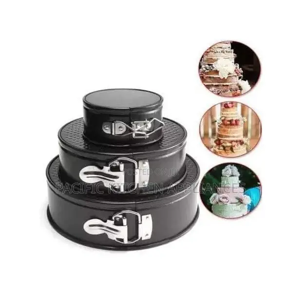 3-Piece Non-Stick Baking Tin Set - 1