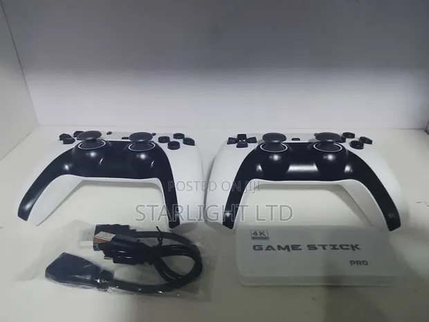Game Stick Pro with Dual Wireless Controllers - 1
