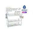 Nunix 3-Tier Stainless Steel Dish Rack - 2