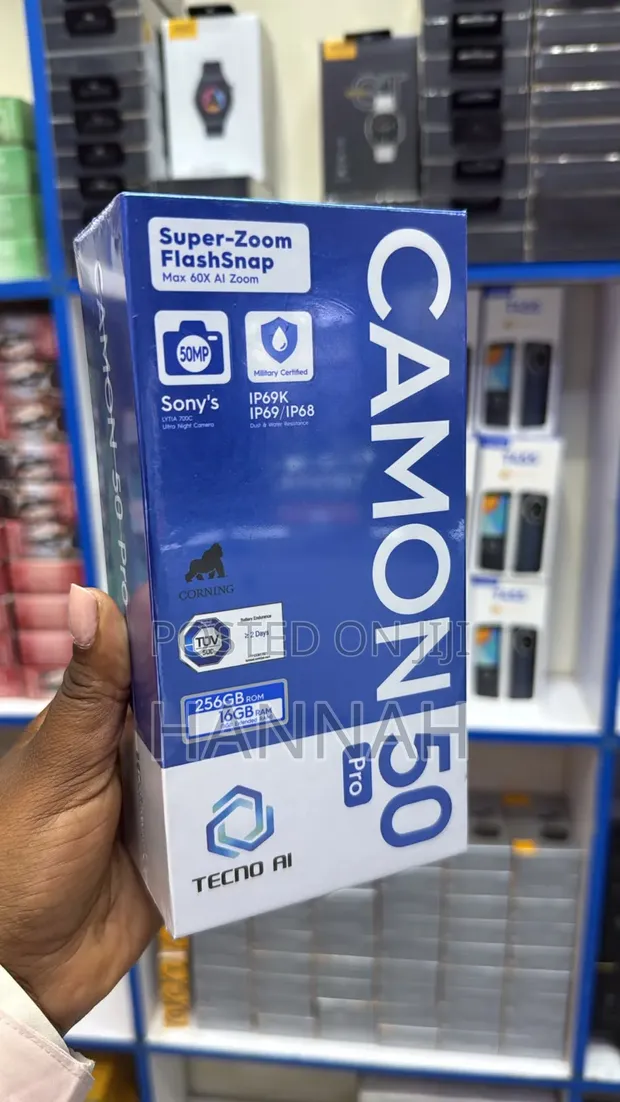 New Tecno Camon 50 Pro 256GB - 1