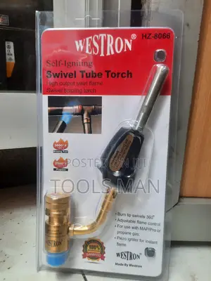 Westron HZ-8066 Swivel Tube Gas Torch for MAP/Pro