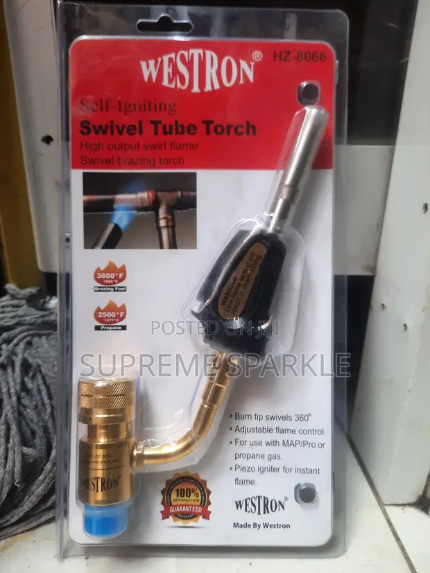 Westron HZ-8066 Blow Torch yenye Tube Inazunguka - 1