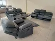 Grey Premium Sofa ya Recliner ya Viti 6 - 1
