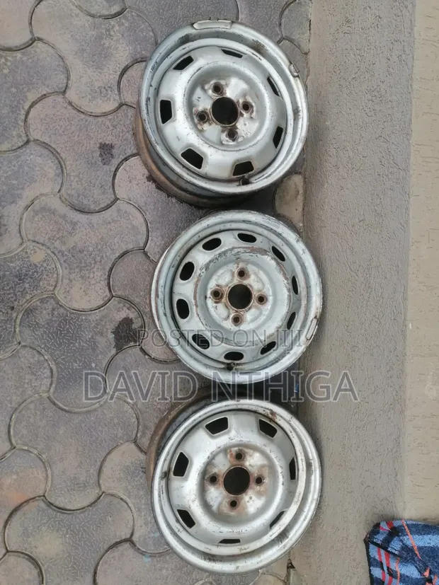Size 13 Steel Rims - Toyota - 1