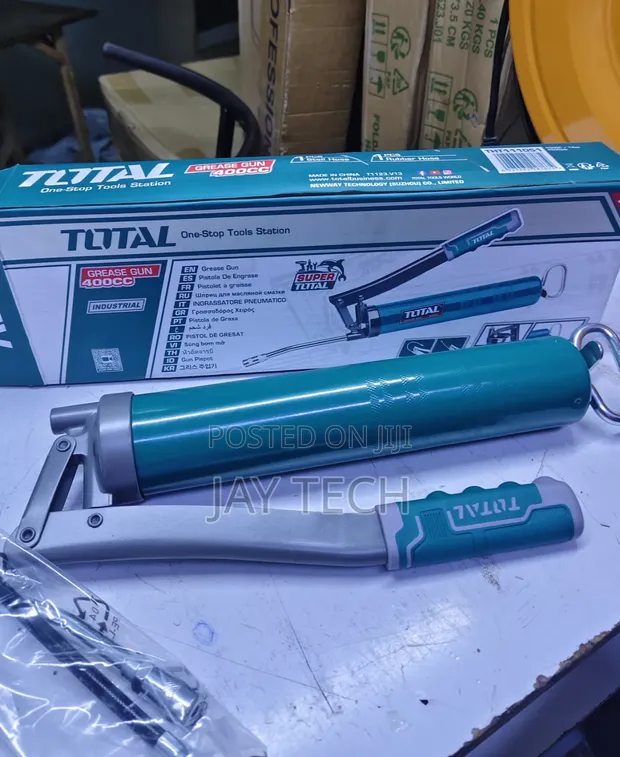 Total Heavy Duty Grease Gun 400cc (THT111051) - Brand New - 1