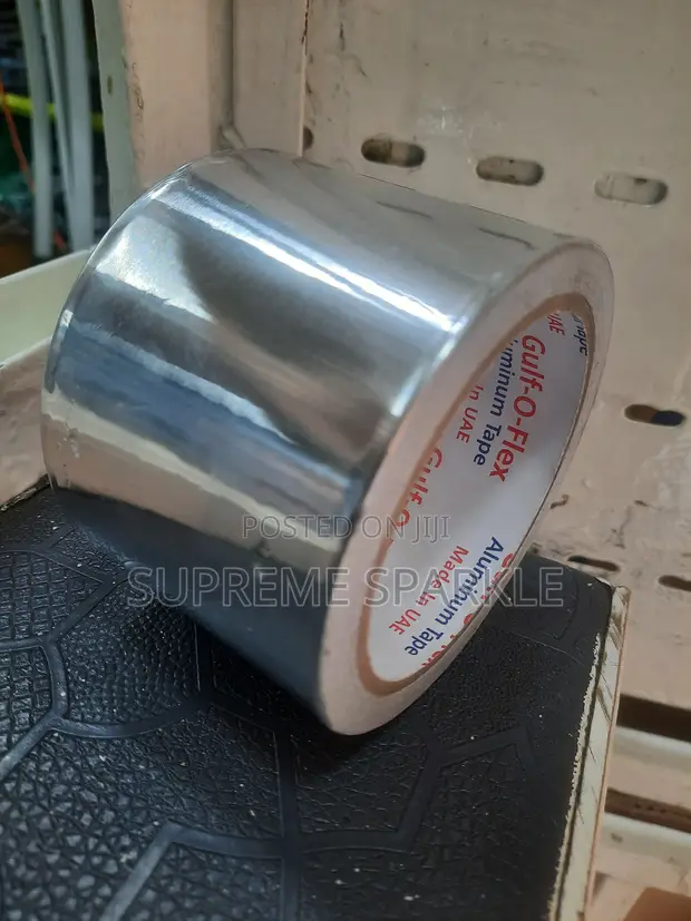 Aluminum Foil Tape 3 Inch (Self-Adhesive Insulation Duct Sealing) - 1