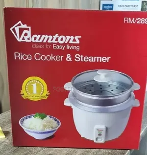 Ramtons RM/289 Rice Cooker and Steamer (1 Year Warranty)