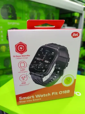 Itel Smart Fit O18B Smartwatch 2.01" HD Display