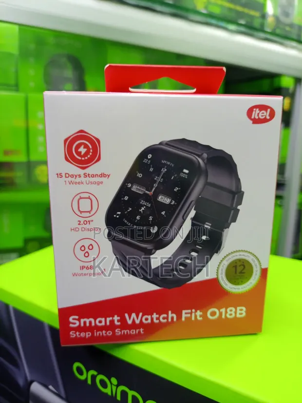 Itel Smart Watch Fit O18B 2.01" HD Display - 1