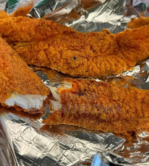 Crispy Fish Fingers with Dipping Sauce - 1