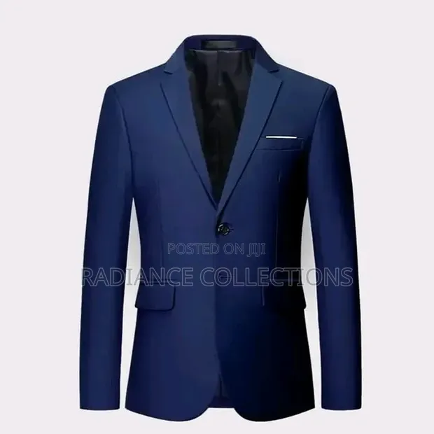 Men's Slim Fit Casual Blazer - 1
