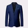 Men's Slim Fit Casual Blazer - 1