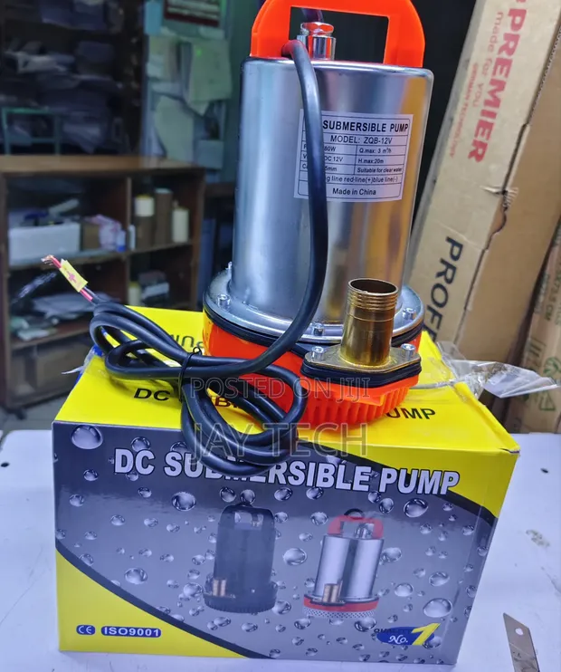 Brand New Portable 12V DC Submersible Water Pump - 1