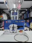 UKEN Aluminium Pressure Cooker with Glass Lid (5L, 7.5L, 10L) - 3