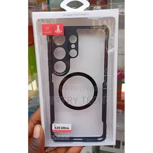 Samsung Galaxy S26 Ultra Shockproof Bumper Cover with Magnetic Ring
