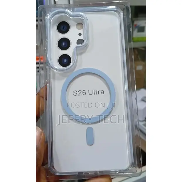Samsung Galaxy S26 Ultra Magnetic Armor Case - Crystal Clear Shockproof - 1