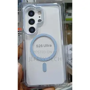 Samsung Galaxy S26 Ultra Magnetic Armor Case - Crystal Clear Shockproof