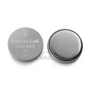 CR2450 3V Lithium Coin Cell Battery - 1pc