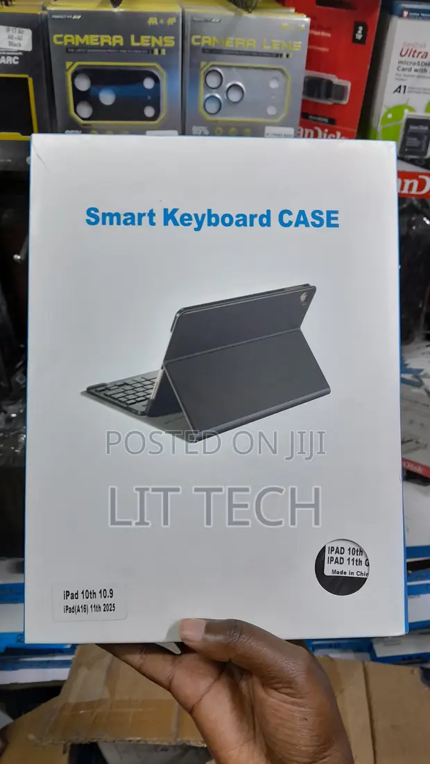 iPad 10th Gen Keyboard Case - Black - 1